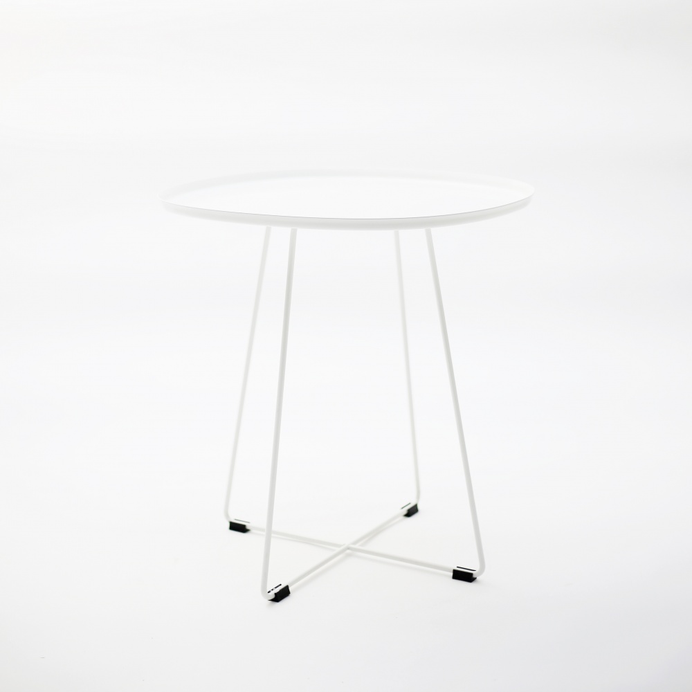 Stolek Arborio bílý - půjčovna nábytku