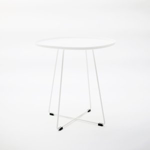 Stolek Arborio bílý - půjčovna nábytku