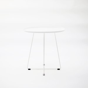 Stolek Arborio bílý - půjčovna nábytku