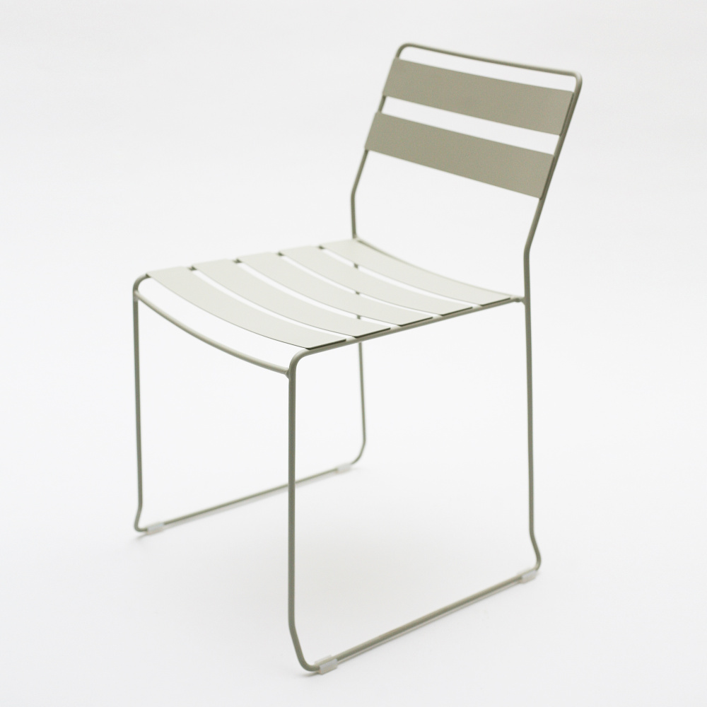 Židle Portofino, šedý písek - půjčovna nábytku
