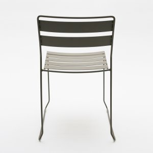 Židle Portofino, šedohnědá - půjčovna nábytku
