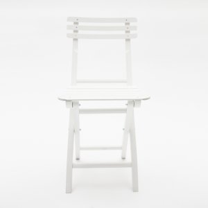 Židle Retro bílá - půjčovna nábytku