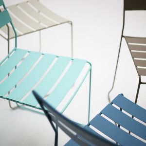 Židle Portofino, tyrkysová - půjčovna nábytku
