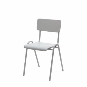 Židle školní světle šedá - Židle - půjčovna nábytku
